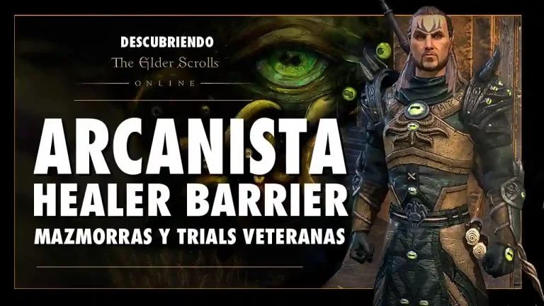 TESO BUILD - Arcanista Healer Barrier para Mazmorras y Trials