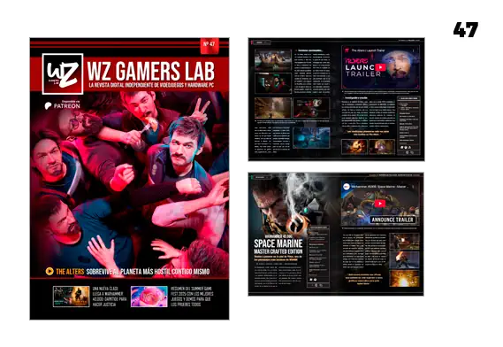 WZ Gamers Lab, La revista independiente de videojuegos. Número 47 ya disponible online.
