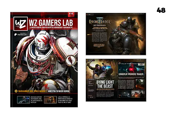 WZ Gamers Lab, La revista independiente de videojuegos. Número 48 ya disponible online.