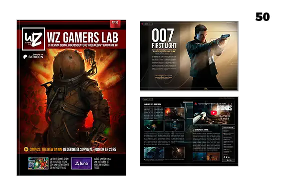 WZ Gamers Lab, La revista independiente de videojuegos. Número 50 ya disponible online.