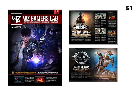 WZ Gamers Lab, La revista independiente de videojuegos. Número 51 ya disponible online.