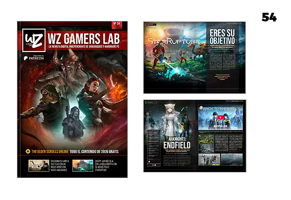 WZ Gamers Lab, La revista independiente de videojuegos. Número 54 ya disponible online.