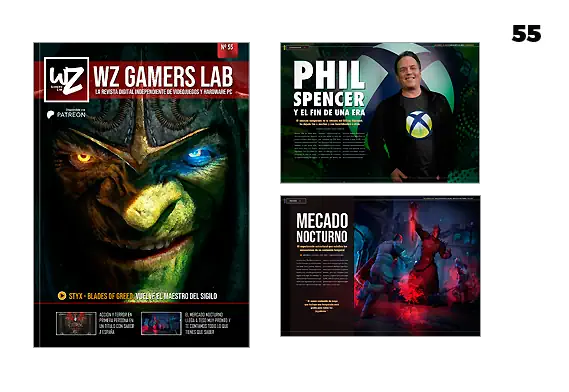 WZ Gamers Lab, La revista independiente de videojuegos. Número 55 ya disponible online.